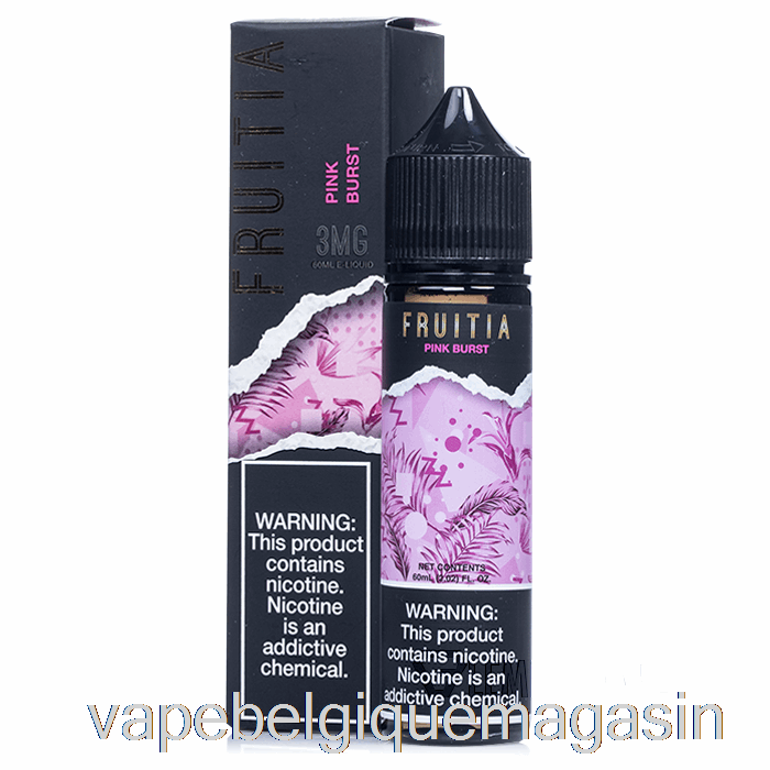 Vape Juice Pink Burst - Sels De Fruitia - 30ml 50mg
